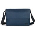 Bugatti Sedona Inc Bugatti Contrast Collection Messenger Bag, Fits Most 14" Laptop, Navy MSG2162BU-NAVY